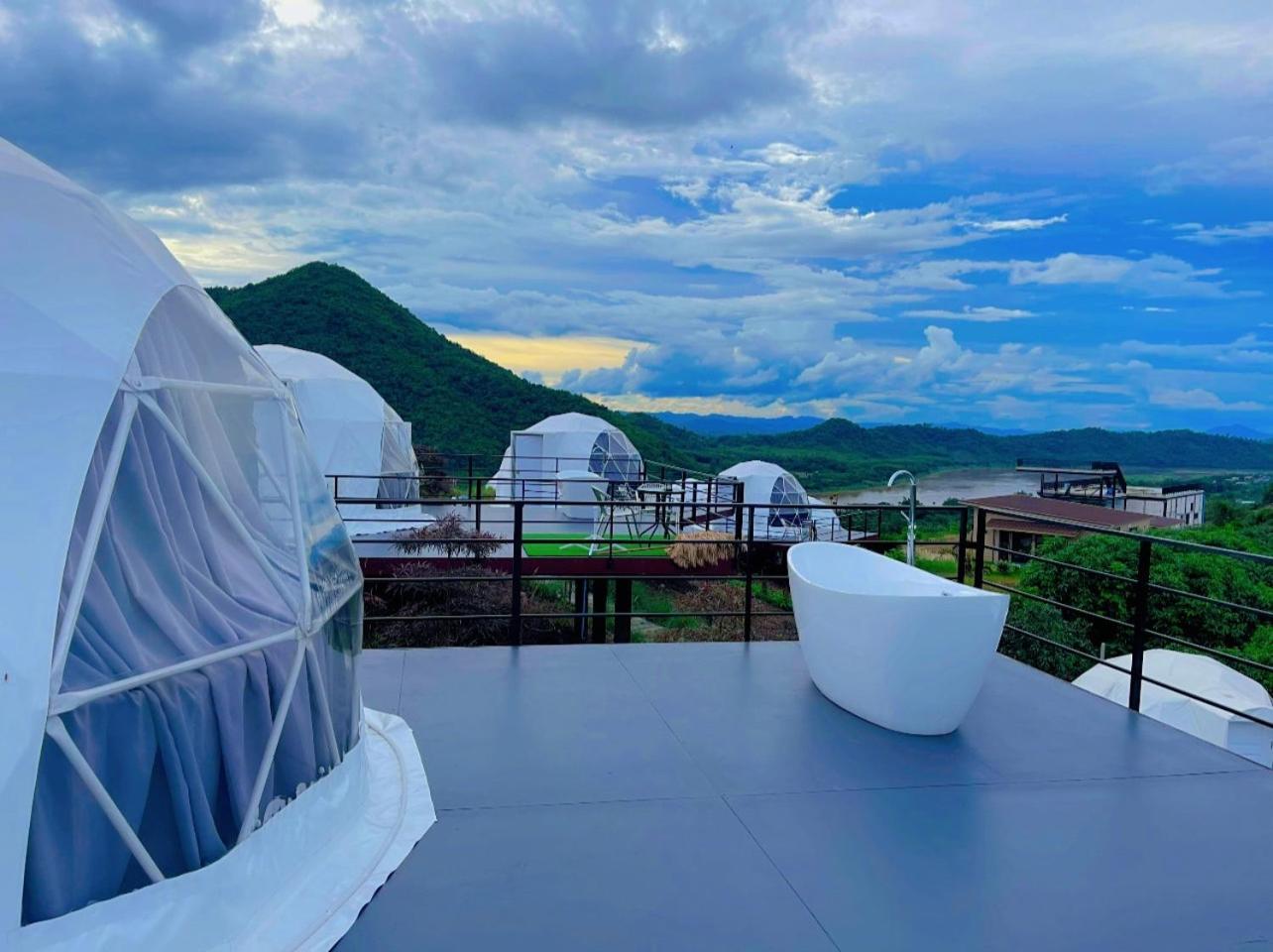 Hotel สกายเบย์ เชียงคาน Pha Baen Zewnętrze zdjęcie